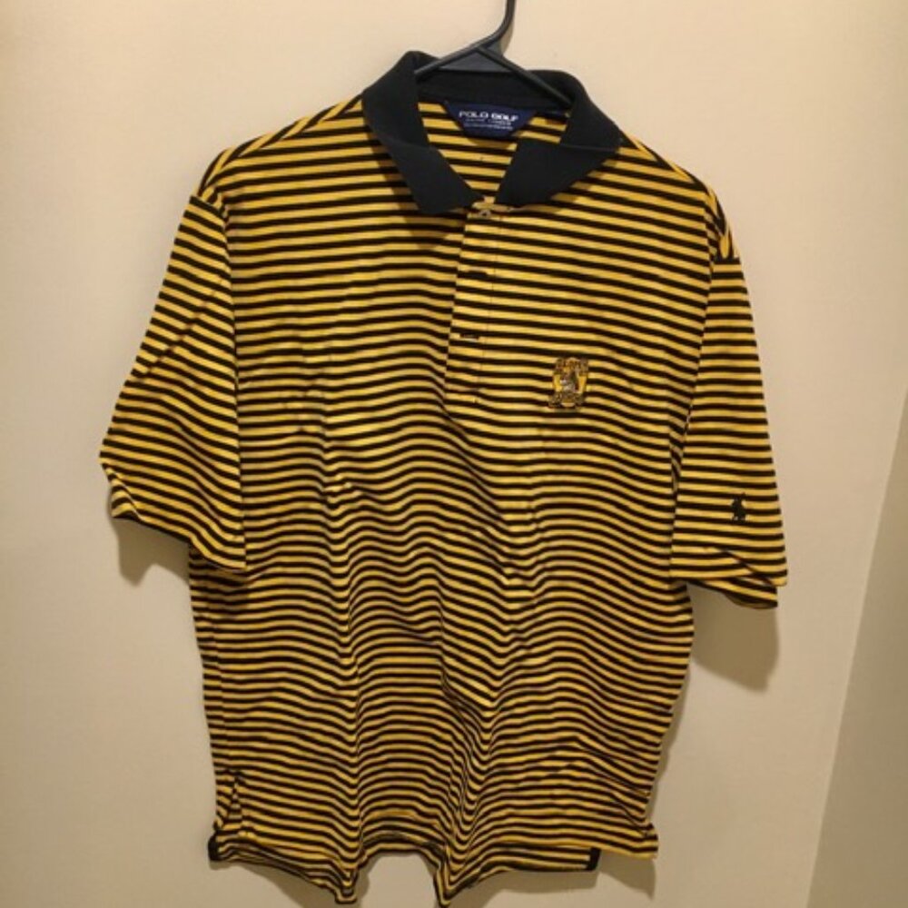 PITTSBURGH-THEMED US OPEN GOLF SHIRT BY RL POLO